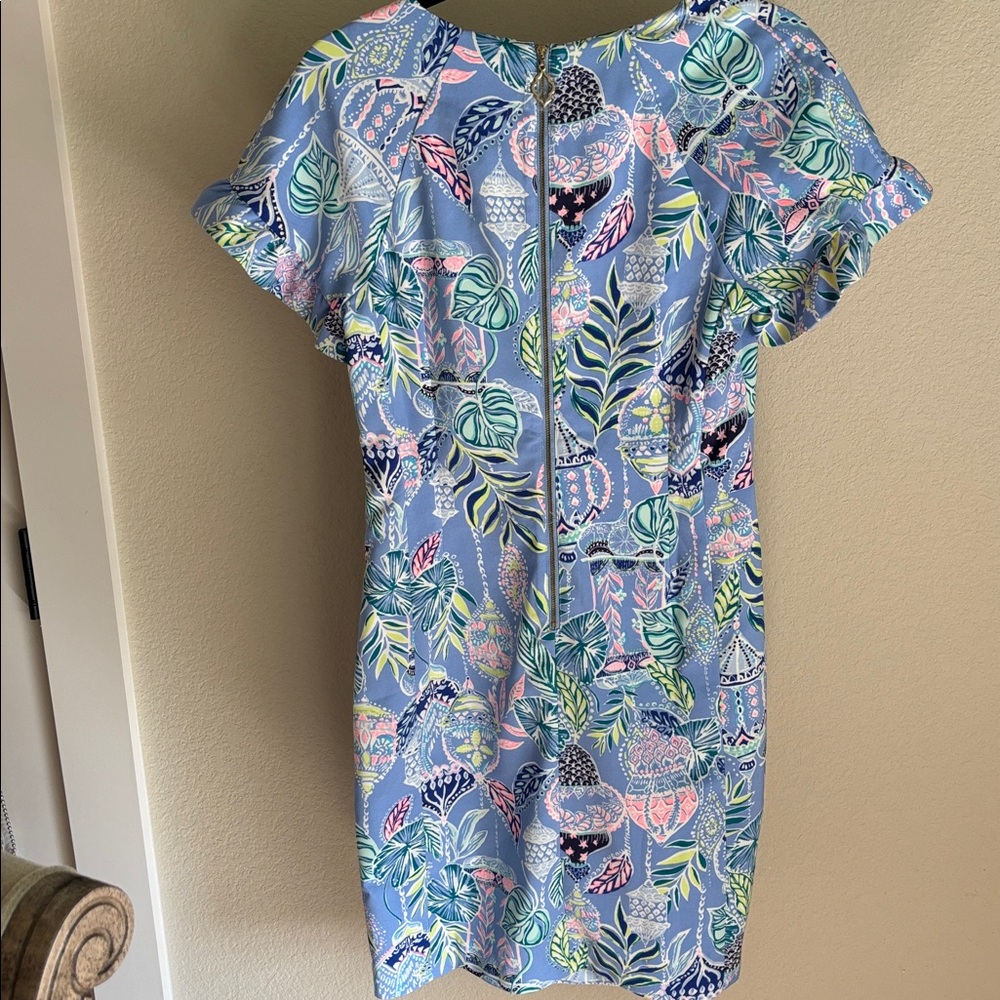 Lilly Pulitzer Kerstin Stretch Shift Dress Size 8 - Picture 5 of 5